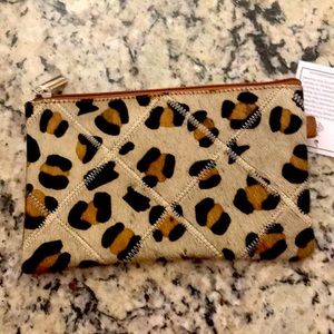 COPY - Royal standard cheetah print wristlet